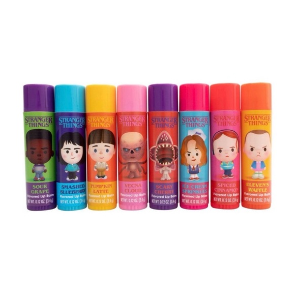 Stranger Things LIMITED Ed. Bracelet & Lip Gloss Set, Mini Balms & 8 Piece Balms - Picture 5 of 8